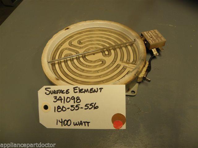 STOVE 341098 180-5-556 Surface Element 1400 Watt used STOVE 341098 180-5-556 Surface Element 1400 Watt used